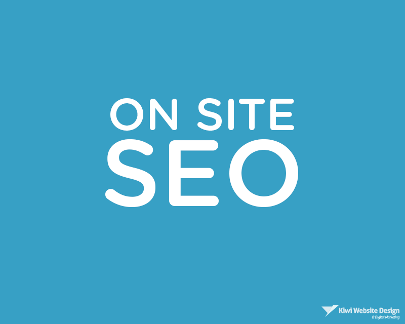 What is On site SEO?