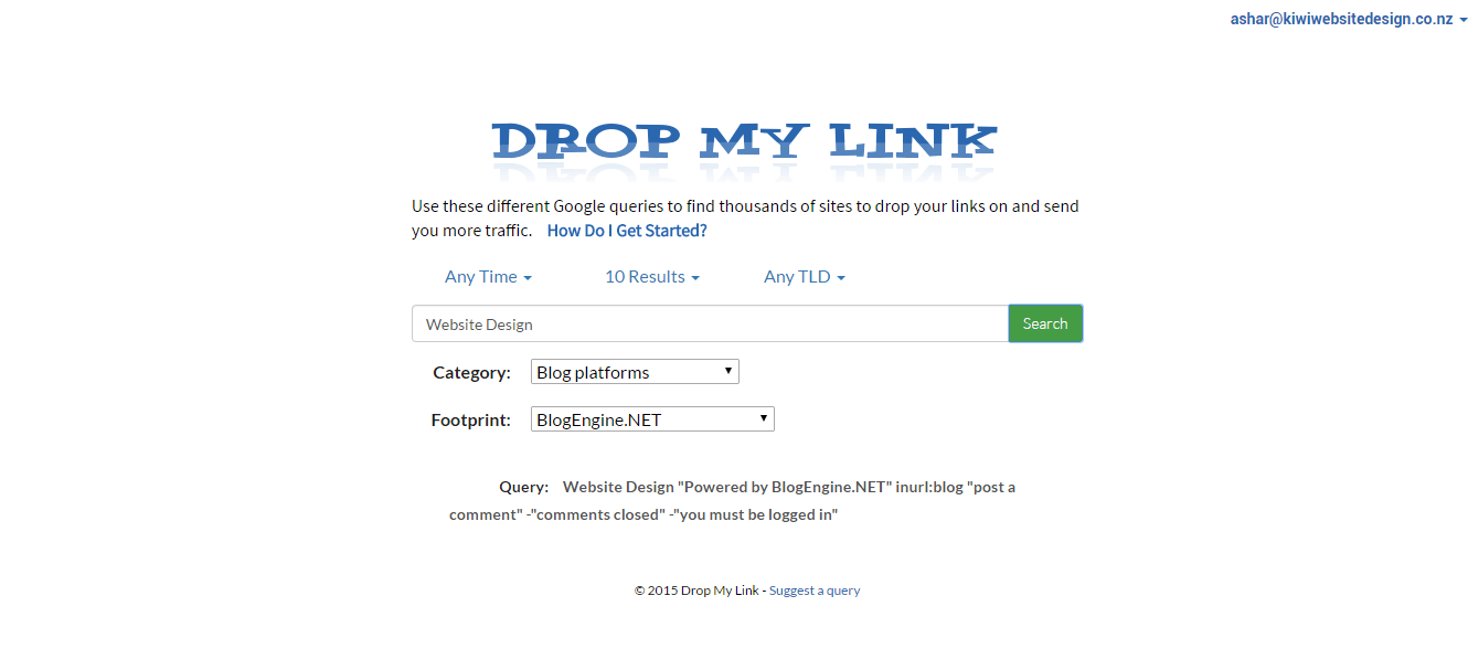 Drop my link
