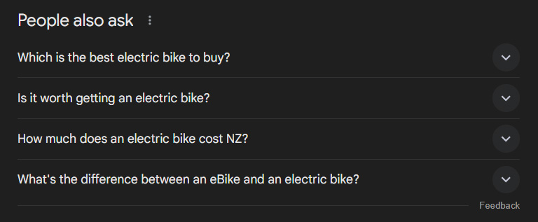 People Also Ask