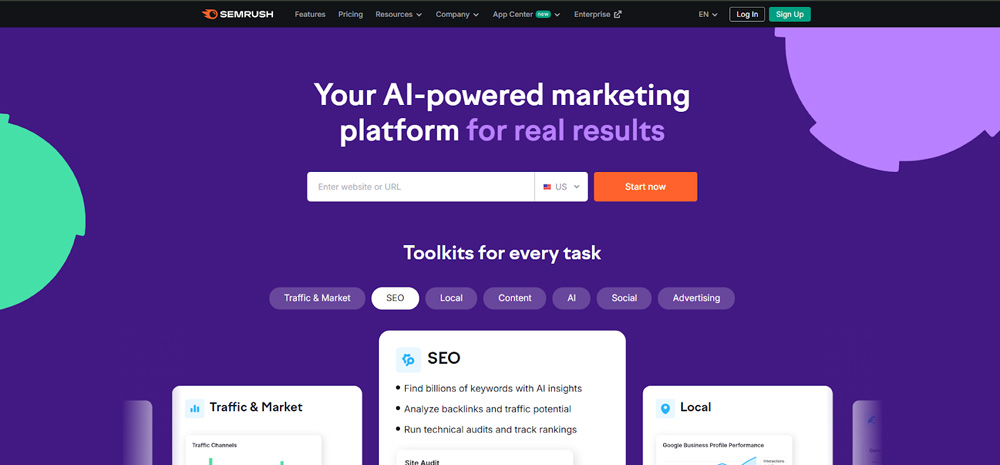 semrush main image - Kiwi Website Design - Blog Immage 1